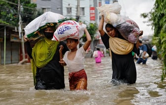 20 Dead, Over 5 Million Affected In Bangladesh Floods