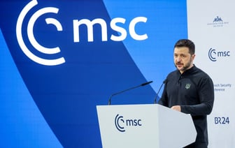 Зеленский призвал создать «вооруженные силы Европы» и провести «линию безопасности» вдоль границы Беларуси