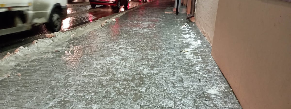 Гродненцы самые осторожные – Минздрав рассказал сколько белорусов пострадали от гололеда