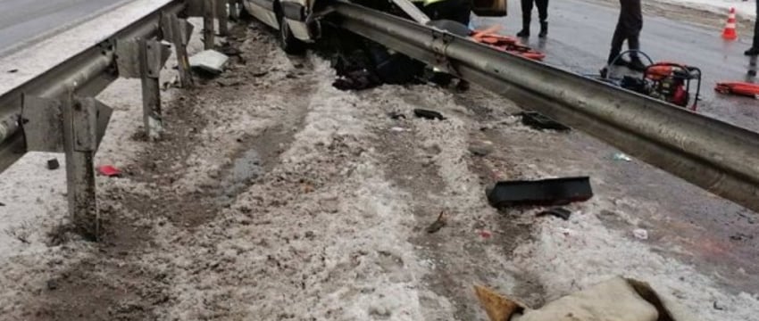 Маршрутка была на «лысой» резине. Подробности аварии в Березинском районе