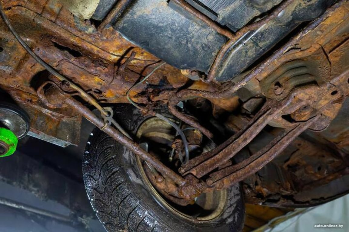 Состояние автомобиля после долгой эксплуатации. 2025 год, Беларусь