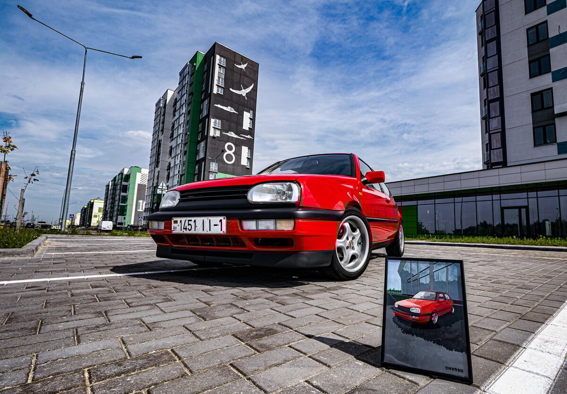Риелтор из Бреста без ума от старенького VW Golf III