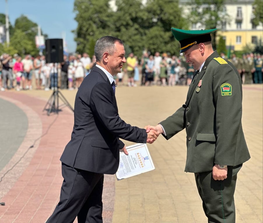 Торжества по случаю Дня пограничника проходят в Бресте