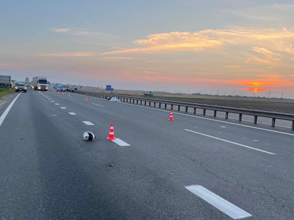 Девушка-мотоциклист разбилась в ДТП