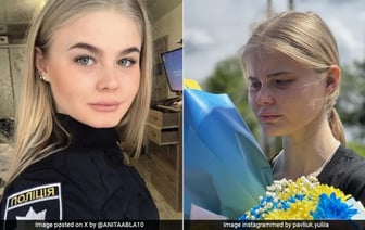 Украинская полицейская сломалась, когда ее освободили из российского плена
