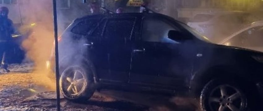 В Витебске автомобиль провалился в подземный канал коммуникаций теплоснабжения