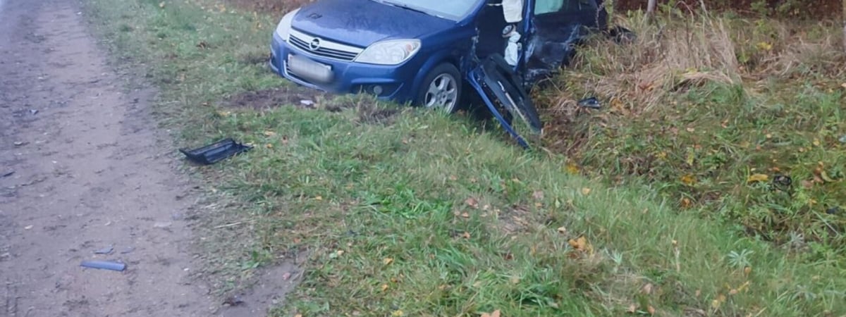 В Лидском районе идущую по обочине женщину ударило колесо