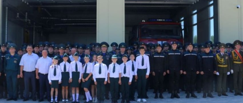 Новое здание пожарного аварийно-спасательного поста открыли в Брестском районе