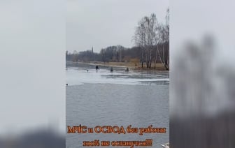 «Слабоумие и отвага» — В Минске шестеро мужчин удивили прохожих — Видео