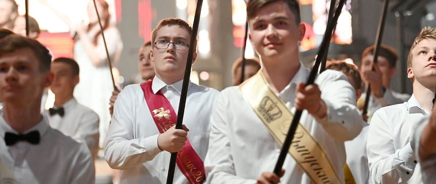 Масштабное окончание учебного года в Гомеле
