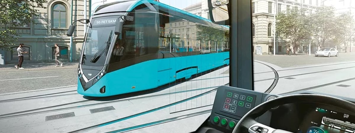 В «Белкоммунмаш» показали, как будут выглядеть новые трамваи. Когда ждать в Минске?