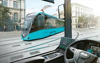 В «Белкоммунмаш» показали, как будут выглядеть новые трамваи. Когда ждать в Минске?