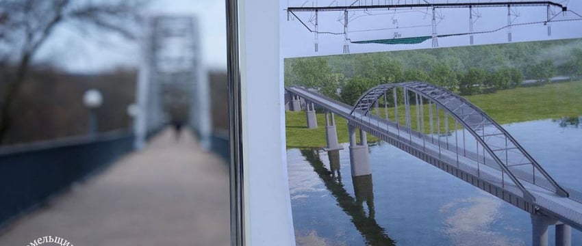 Пешеходный мост через Сож закроют на полгода. Как попасть на пляж?