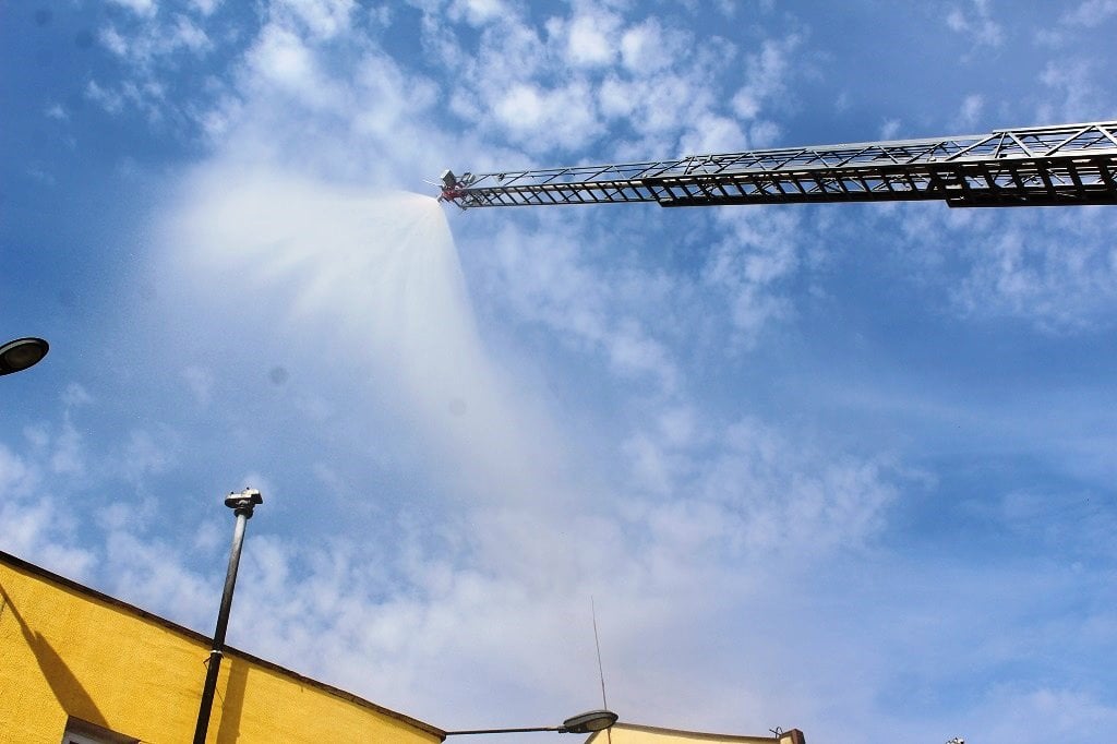 Учения на ликеро-водочном заводе «Белалко» в Бресте