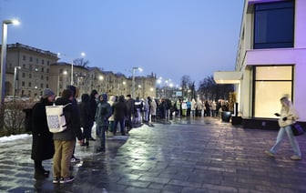 Минчане выстроились в очередь за квартирой в элитном ЖК за двое суток до старта продаж. Почём квадрат?