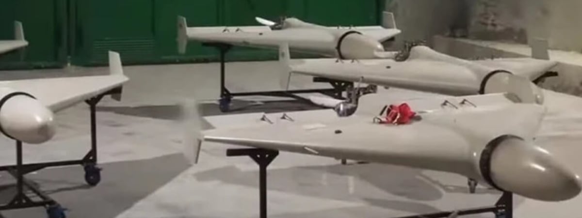 На территорию Беларуси залетели очередные беспилотники РФ иранского производства — ВС Украины