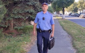 В Пинске участковый спас мужчину от грабителя с ножом