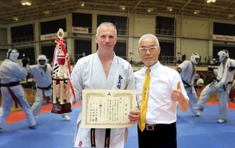 Прораб из Гомеля победил на чемпионате Японии по карате