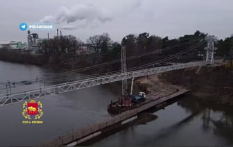 Стало известно, когда в Мостах откроется после ремонта подвесной мост