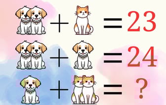 Это головоломка с животными может заставить кипеть мозг у 50% людей. А вы сможете решить?
