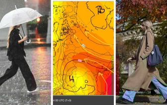 Беларусь зажало между дождливым «Борисом» и «мощнецким Квентином». Синоптики объяснили, как это скажется на погоде — Фото