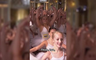 В США побили мировой рекорд по танцам на пуантах — одновременно станцевали 353 балерины — Видео