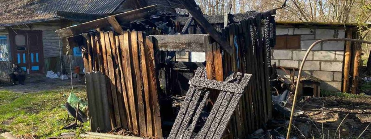 В Гродненской области горели сараи — все из-за неосторожного обращения с огнем