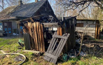 В Гродненской области горели сараи — все из-за неосторожного обращения с огнем