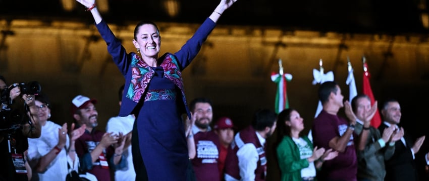Клаудия Шейнбаум одержала историческую победу на выборах первой женщины-президента Мексики.