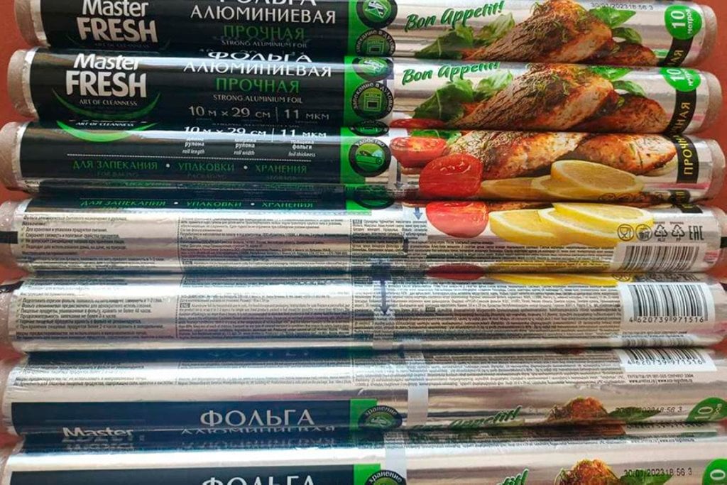 В Беларуси запретили несколько марок пищевой фольги