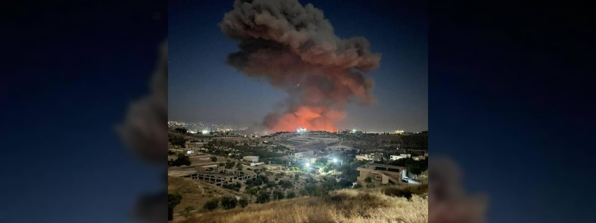 Израиль нанес массированные удары по Ливану