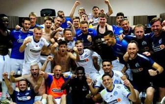 Минское «Динамо» вышло во второй раунд Лиги чемпионов, обыграв «Пюник»