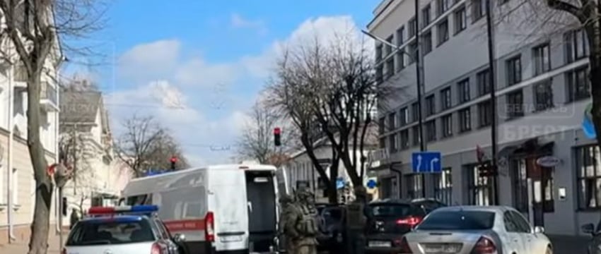 Сообщение о минировании авто на Пушкинской в Бресте не подтвердилось