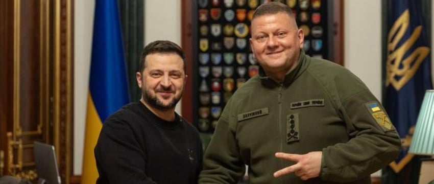 Зеленский отправил Залужного в отставку с поста главкома ВСУ