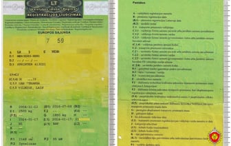 Житель Гродно напечатал на принтере свидетельство о регистрации автомобиля и поехал за границу — что было дальше