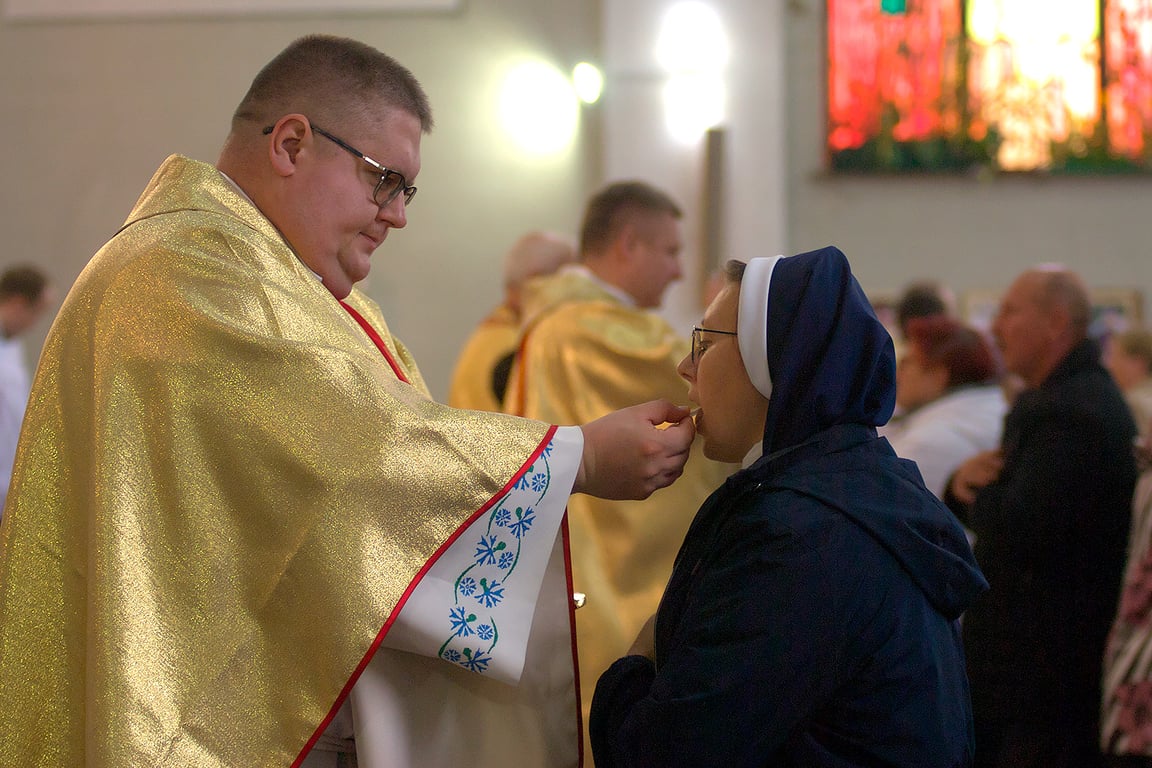 У Віцебску адсвяткавалі чвэрць стагоддзя існавання каталіцкай дыяцэзіі. Фота Сержука Серабро