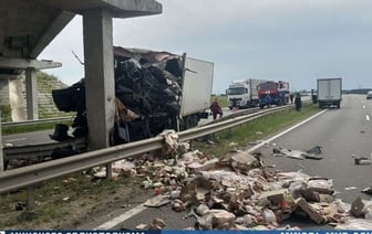 Водитель грузовика погиб в ДТП на автодороге М-5