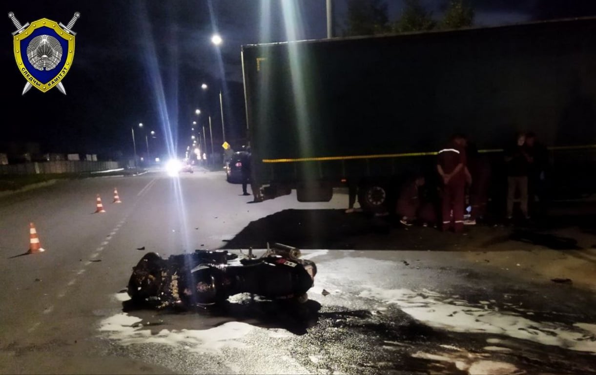 В Барановичах в ДТП погибли водитель и пассажир мотоцикла. Возбуждено уголовное дело.