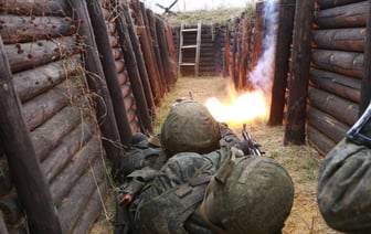 На Кобринском укрепрайоне проходят занятия по боевой подготовке