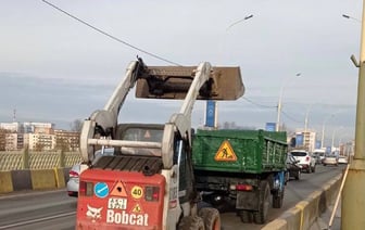 Работы на мосту по бульвару Шевченко в Бресте