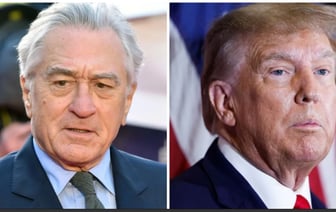 Трамп назвал Роберта Де Ниро "психом" после того, как актер поддержал Джо Байдена