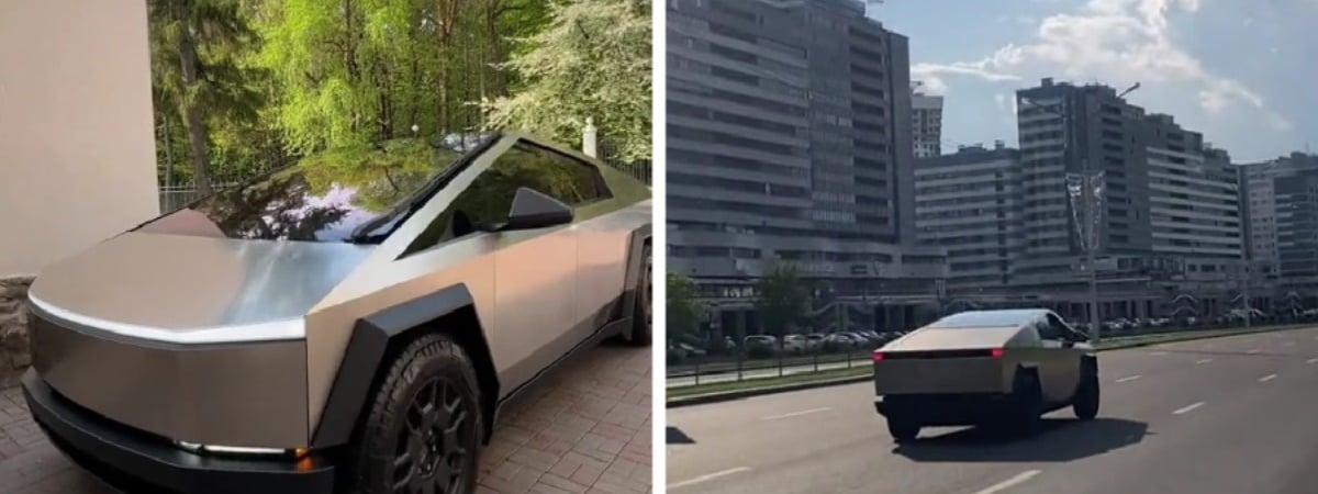 Первый Tesla Cybertruck в Беларуси: Реакция белорусов