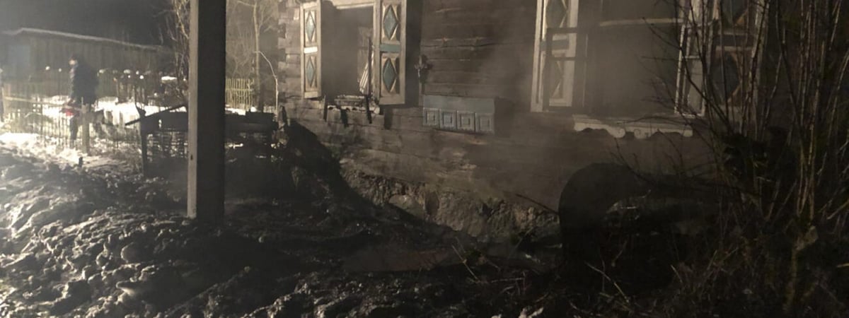На пожаре в Вороновском районе погибла пенсионерка
