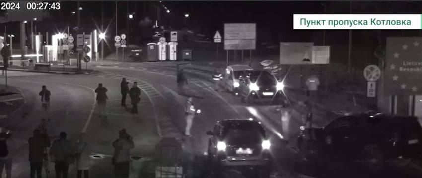 Очереди фур в Литву продолжают расти после закрытия КПП с Беларусью