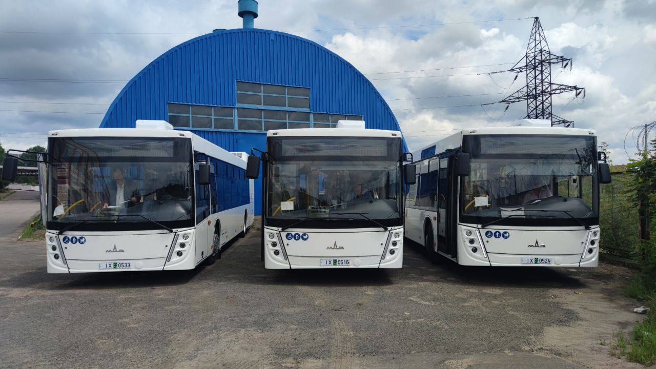 7 новых автобусов прибудут сегодня в Брест