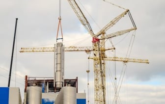 Единственный в Беларуси кран прибыл в Березу