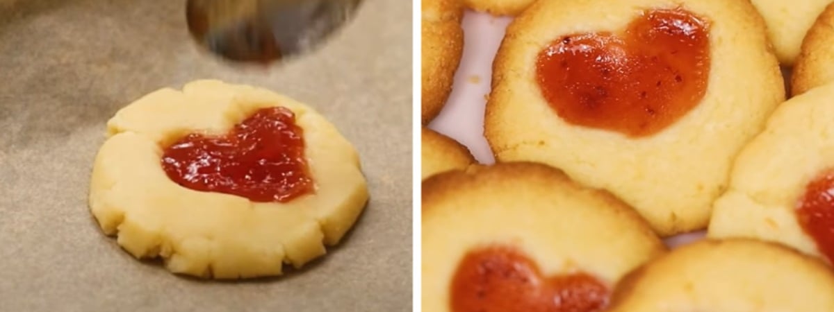 Как быстро приготовить песочное печенье с сердечками? Оно будет буквально таять во рту — Полезно