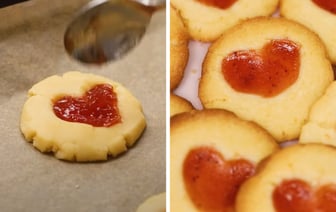 Как быстро приготовить песочное печенье с сердечками? Оно будет буквально таять во рту — Полезно