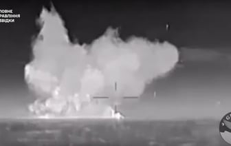 В ГУР Украины показали видео «уничтожения российского ракетного катера» — Видео
