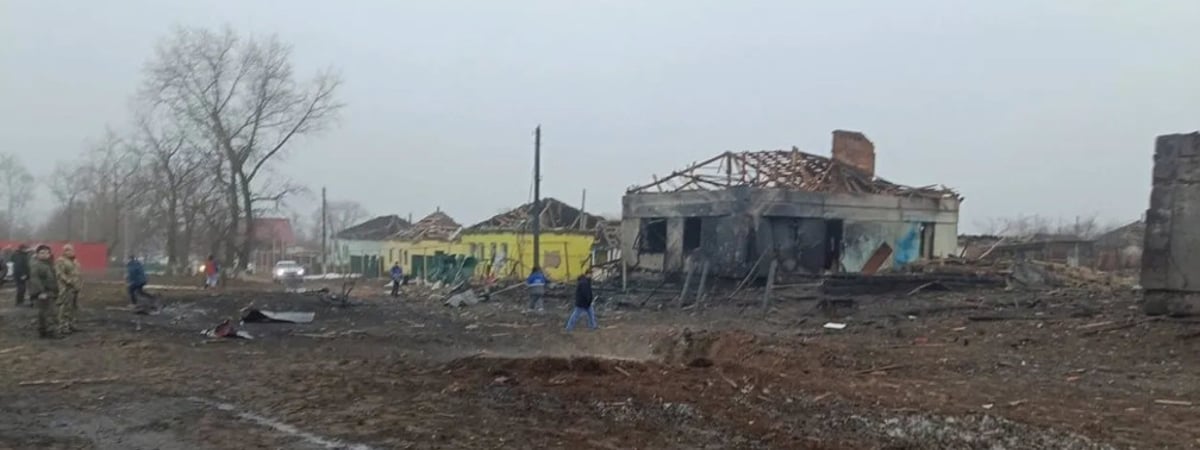 Российская авиация бомбила Воронежскую область